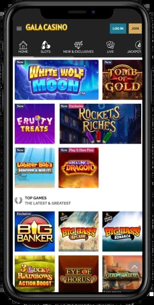 Gala Casino UK Mobile